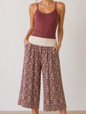 Charlotte Russe Boho Cropped Jum